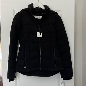 Calvin Klein Women's Quilted Black Puffer Coat